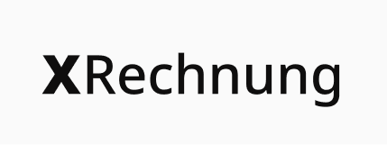 XRechnung als unterstütztes Rechnungsformat.